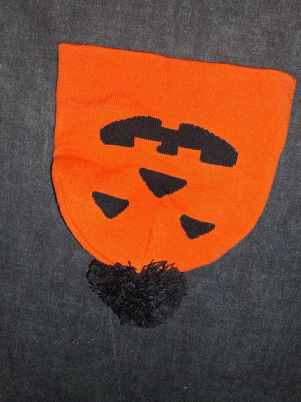 Cat & Jack Kids Candycorn And Gord Beanie Hat in White, Orange & Yellow